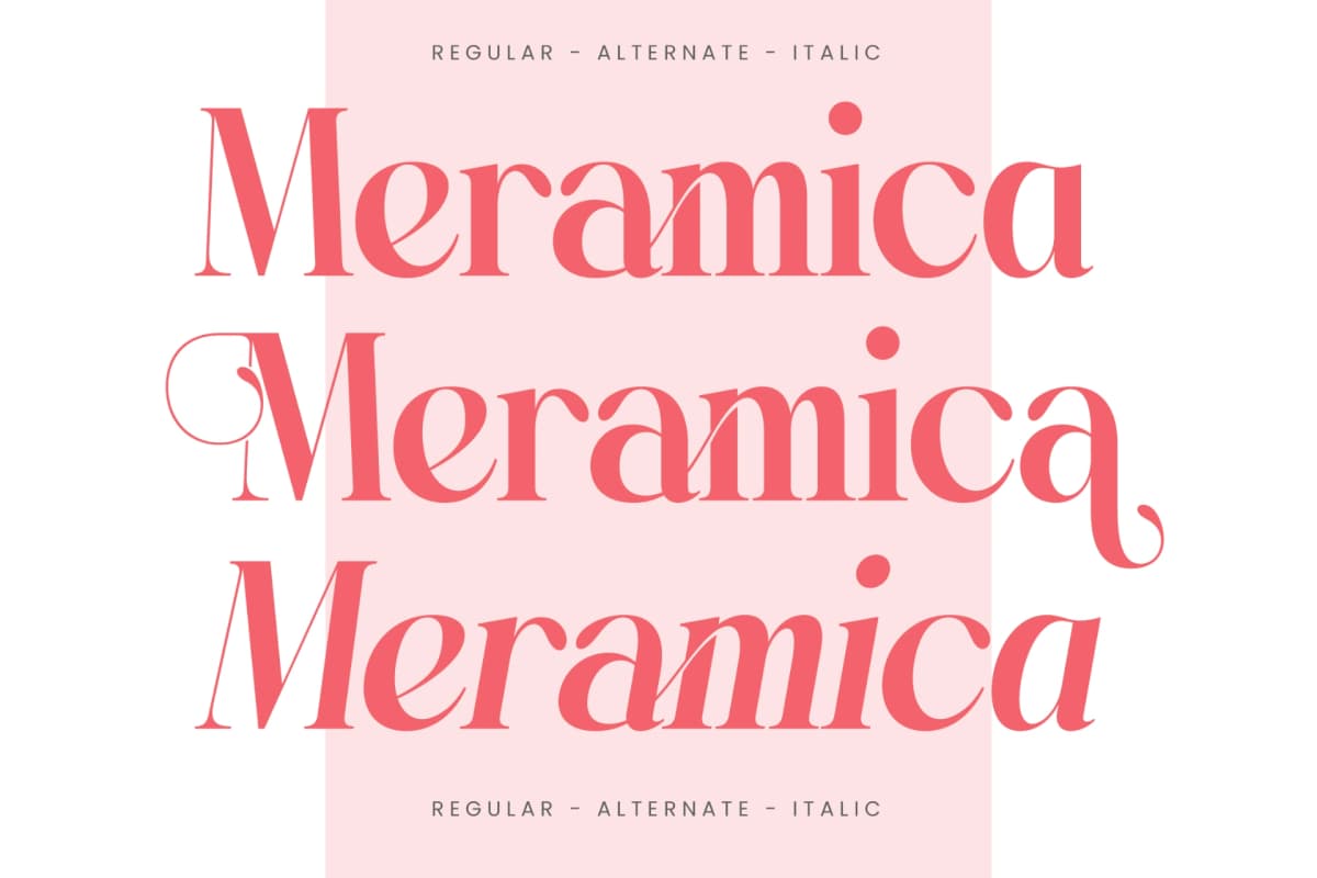 Hantepy Qablema - Modern Serif Font font preview 16