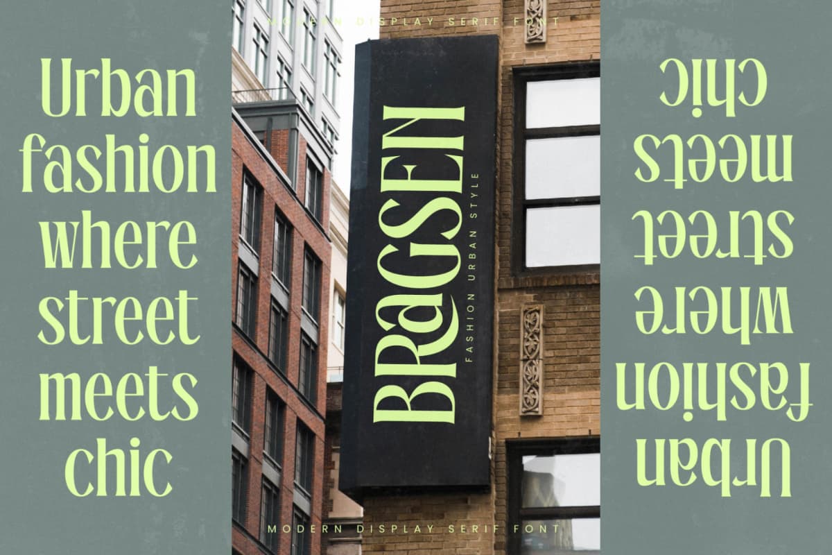 Radiance Beverage - Modern Display Serif Font font preview 4