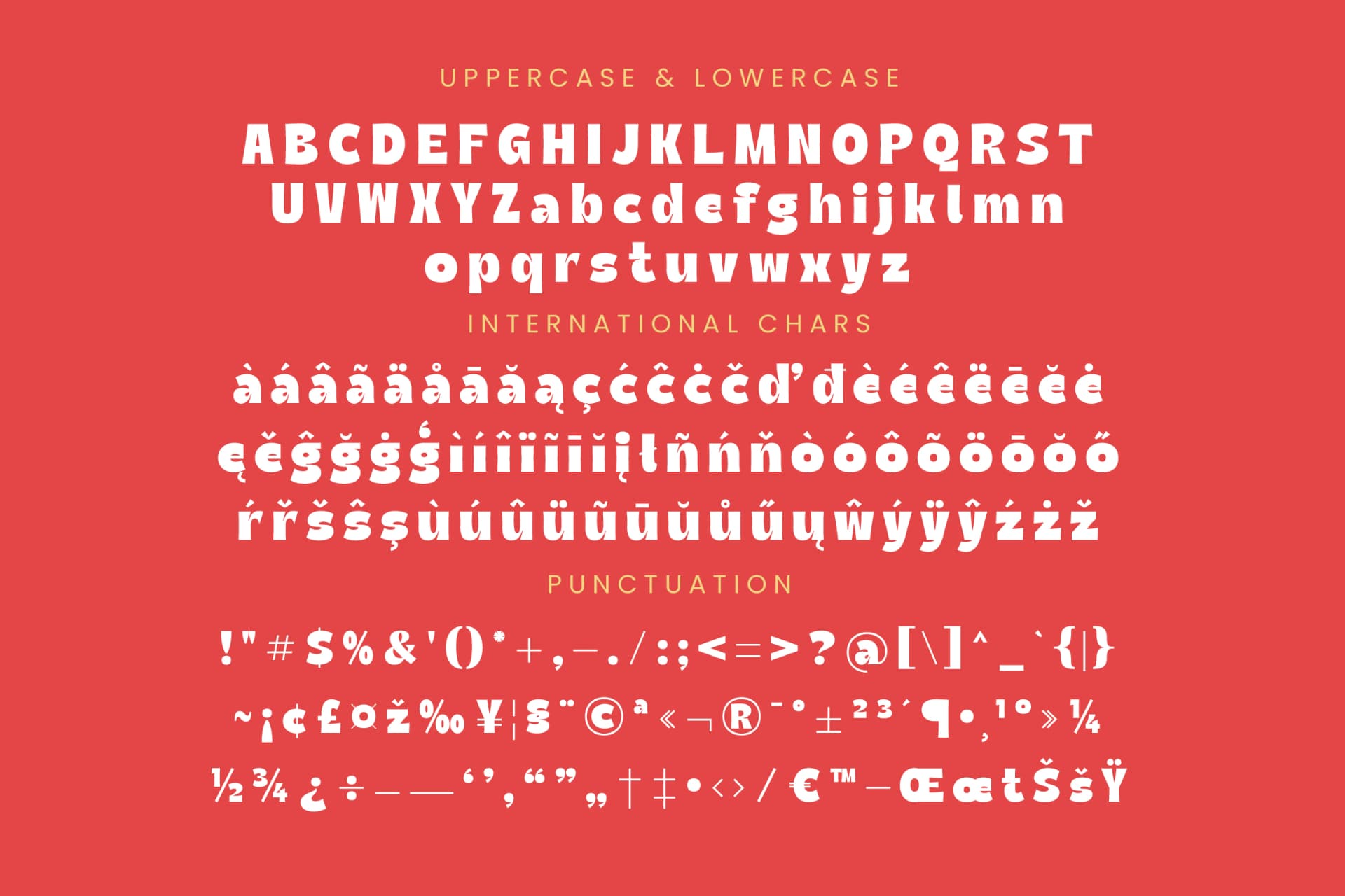 Preview 19 for Thered Burger - Display Sans Serif