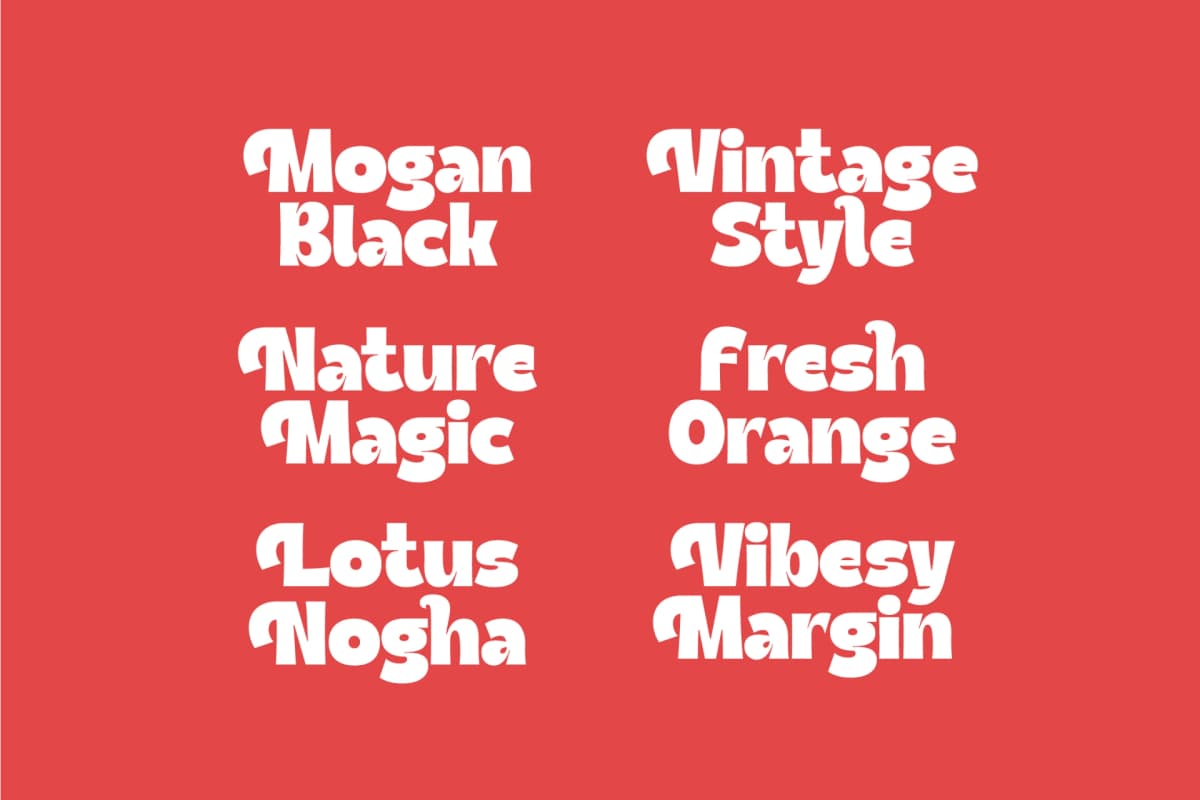 Thered Burger - Display Sans Serif font preview 13