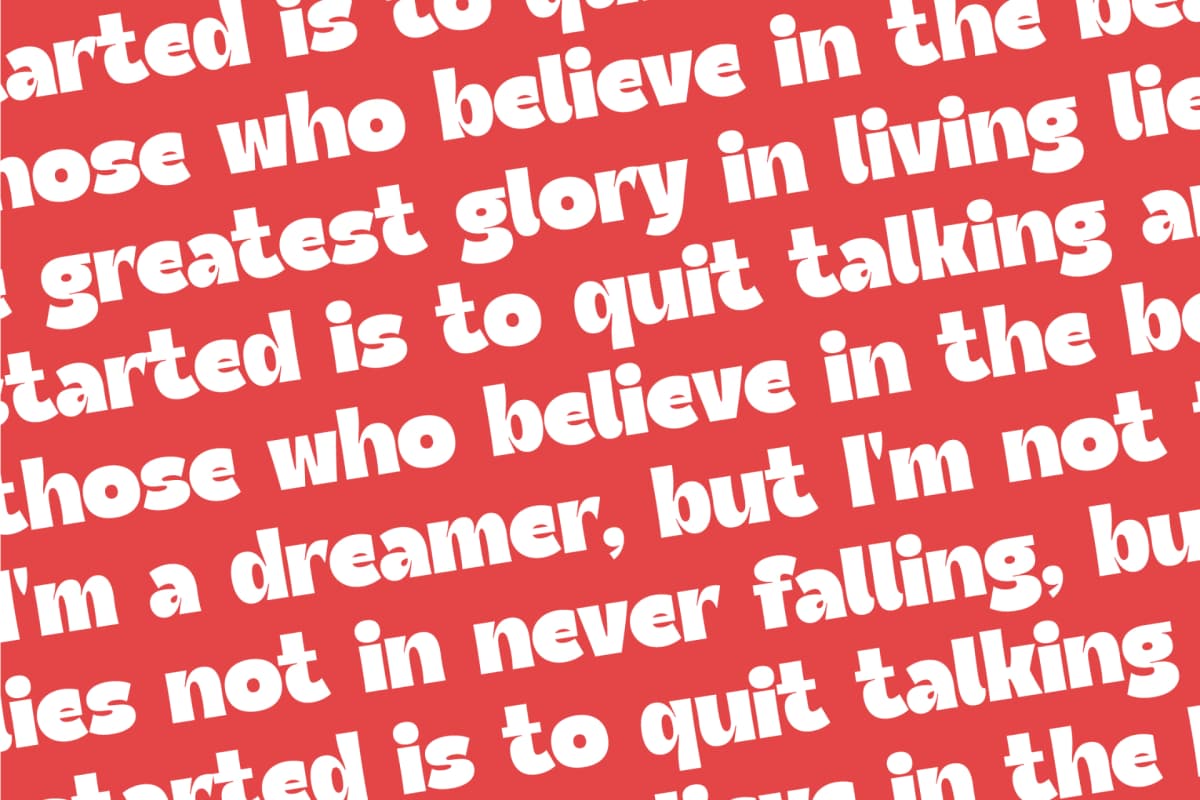 Thered Burger - Display Sans Serif font preview 17
