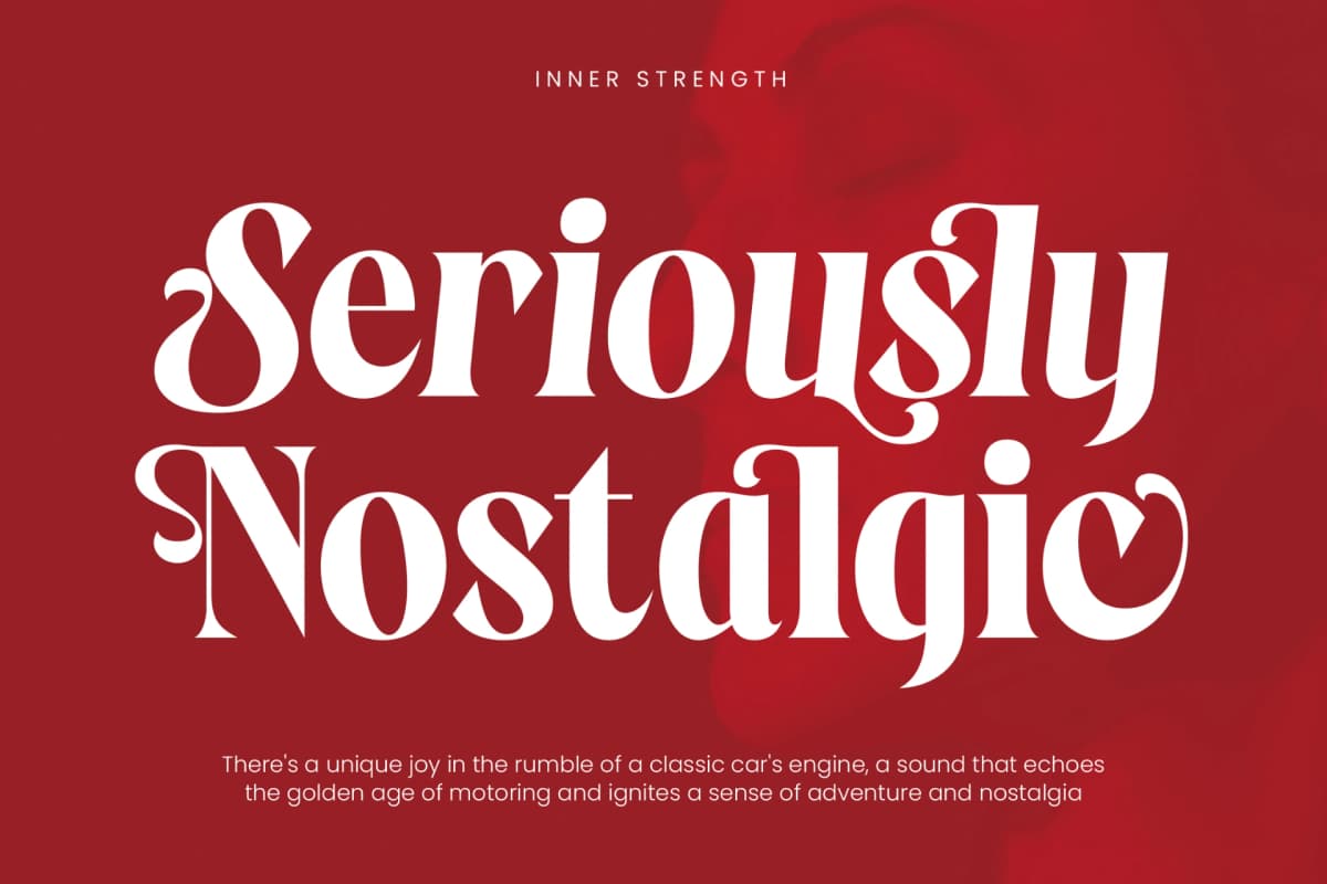 Rosland - Display Serif Font font preview 10