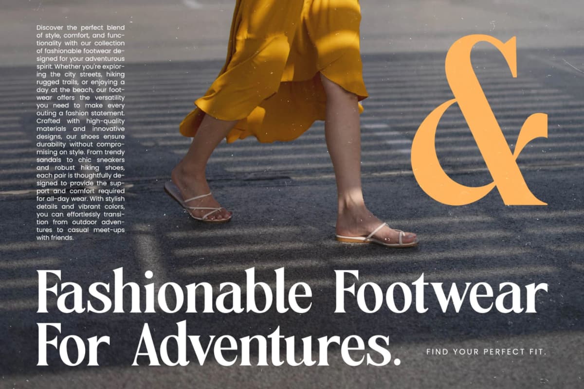 Vitoria - Bold Tall Serif Display Font font preview 5