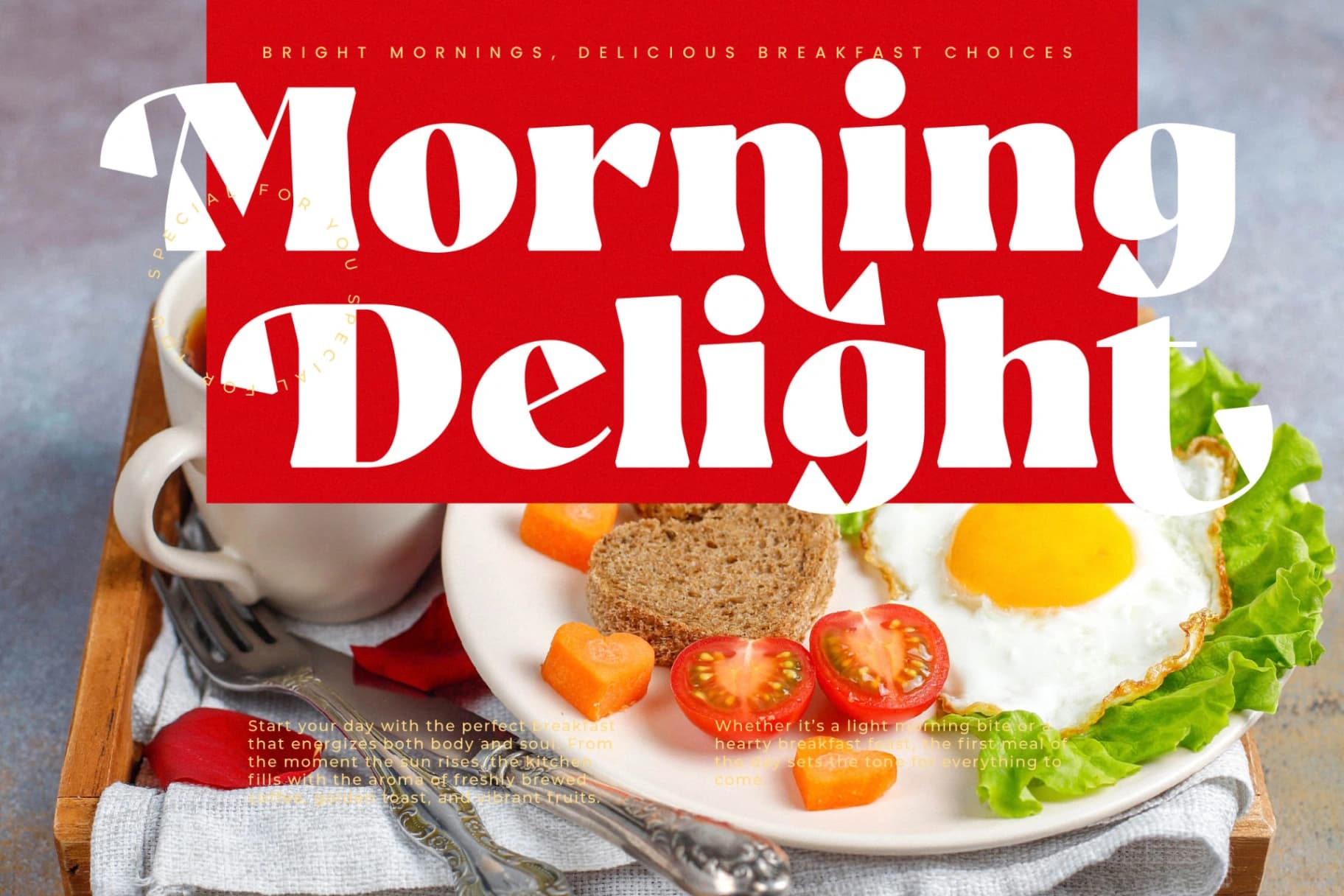 Preview 3 for Milkstic Batter - Modern Alternate Serif Font