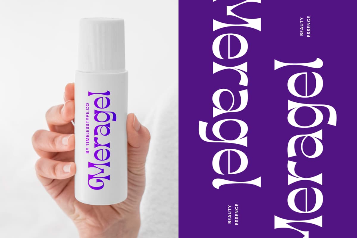 Morgai Retan - Display Psychedelic Font font preview 4