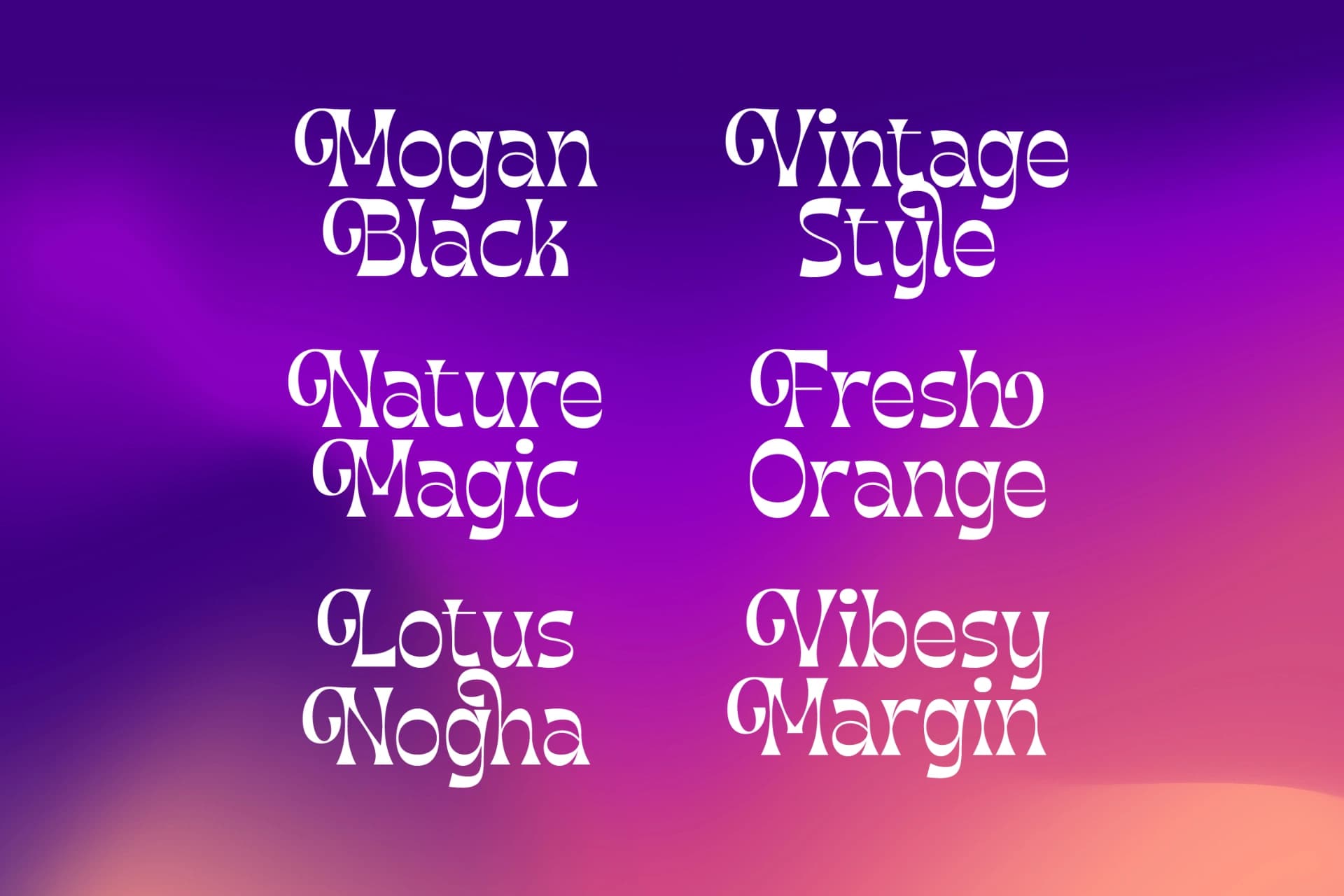 Preview 8 for Morgai Retan - Display Psychedelic Font