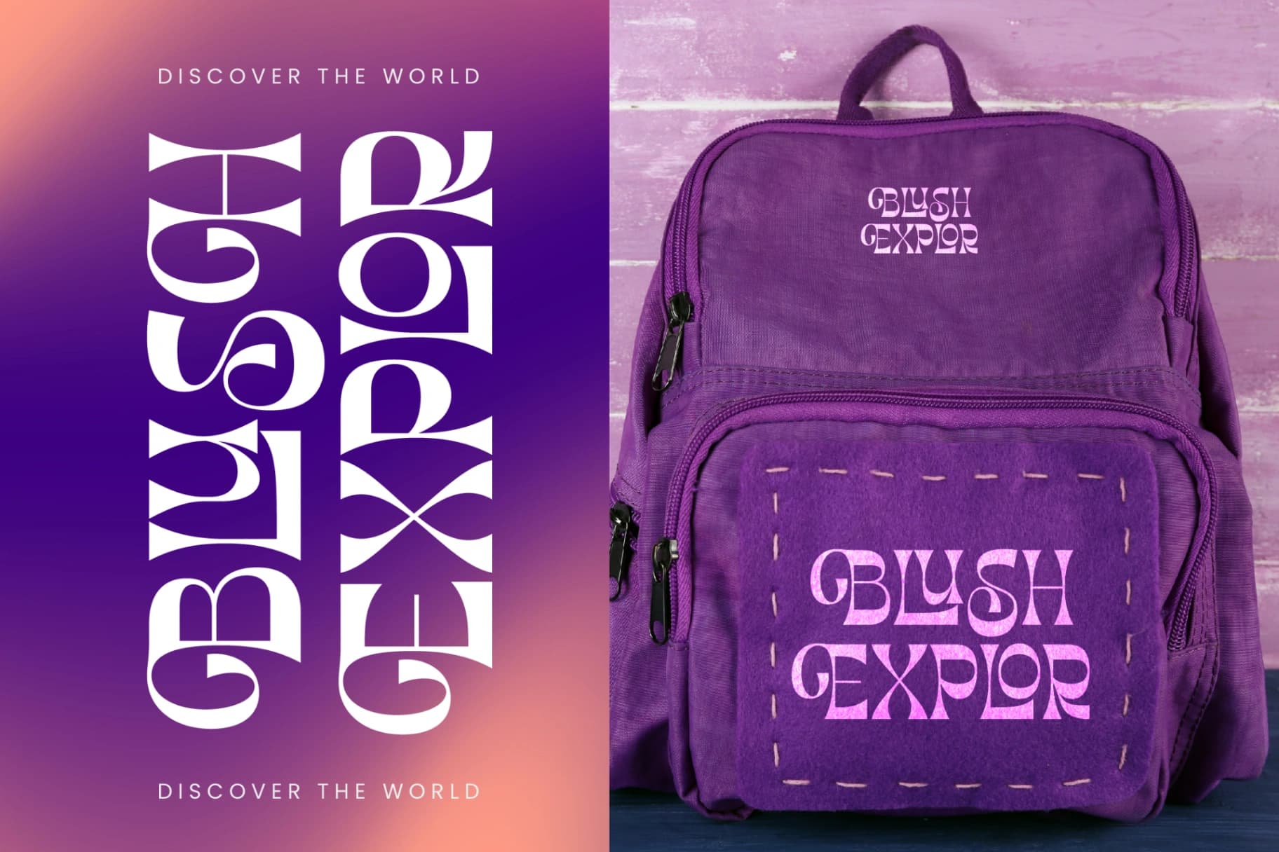 Preview 10 for Morgai Retan - Display Psychedelic Font