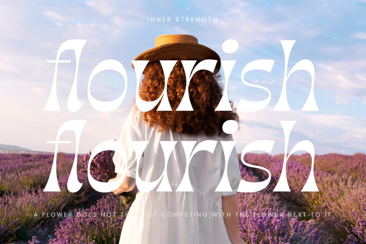 Morgai Retan - Display Psychedelic Font font preview 14