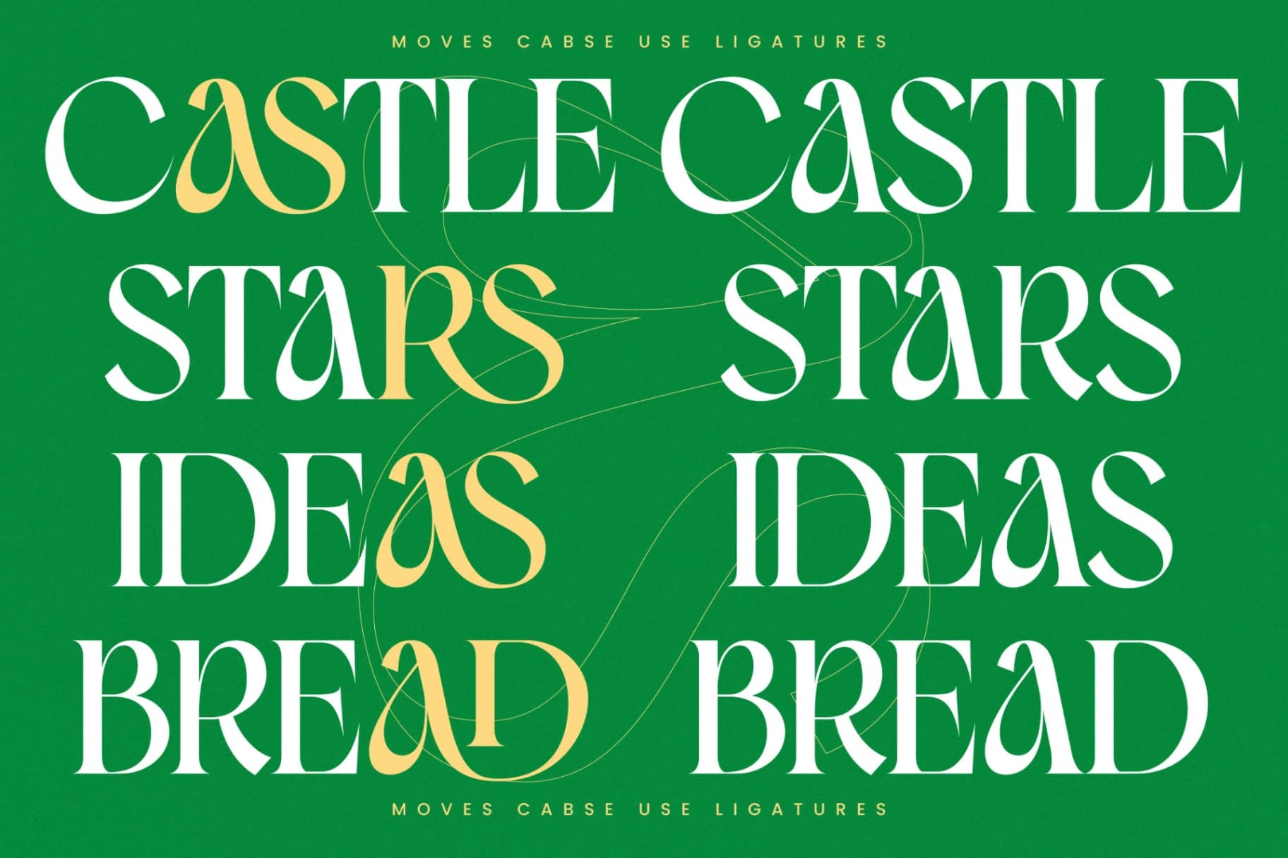 Preview 9 for Moves Cabse - Modern Serif Display Font