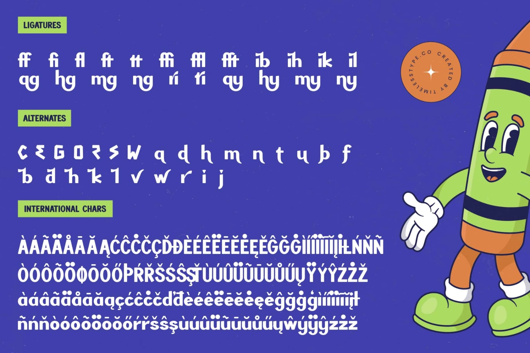Preview 19 for Creator Genius - Bold Sans Display Font