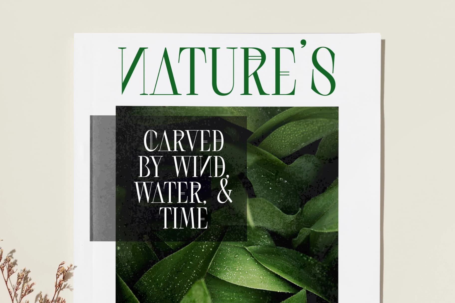 Preview 5 for Scarfi Modern - All Caps Serif Display Font