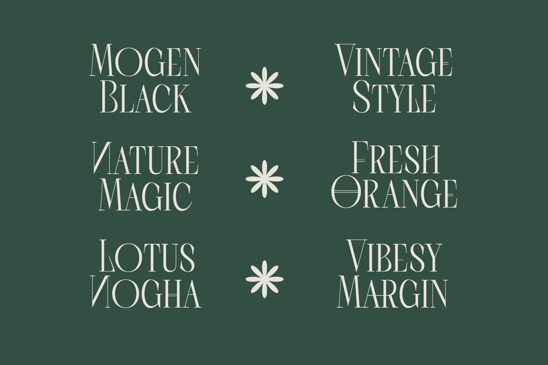 Preview 12 for Scarfi Modern - All Caps Serif Display Font