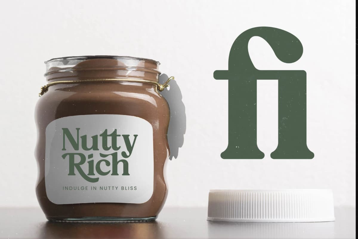 Rustic Delight - Bold Serif Display Font font preview 9