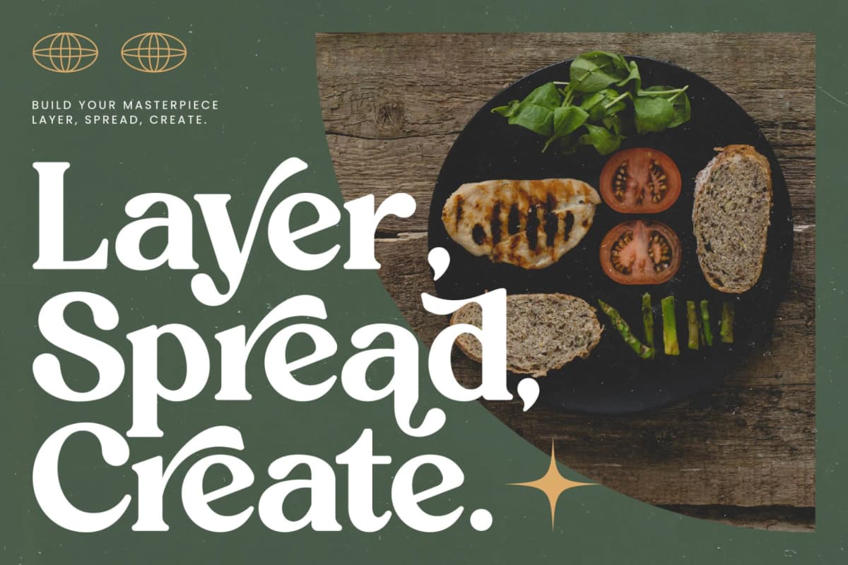 Rustic Delight - Bold Serif Display Font font preview 2