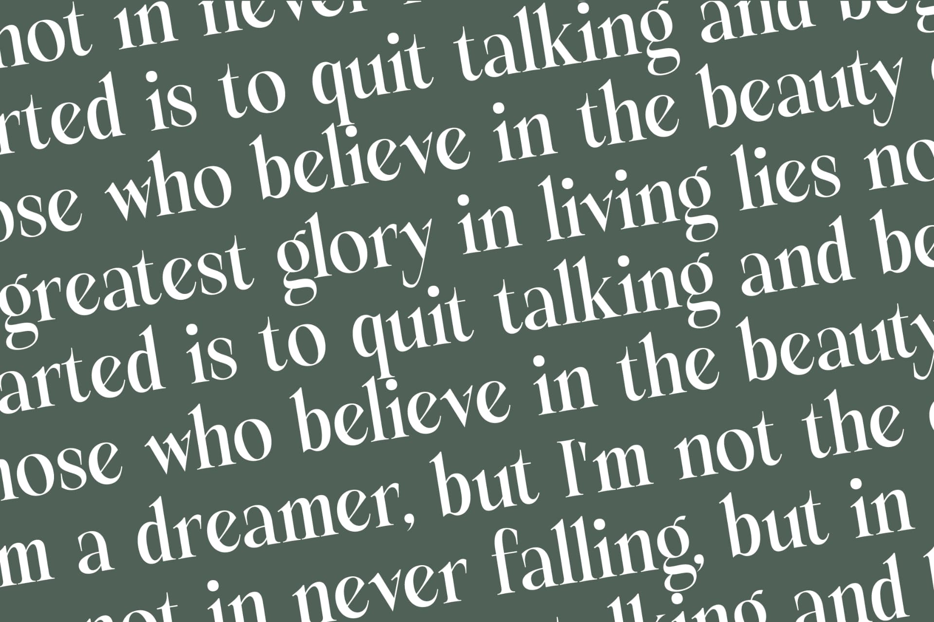 Preview 17 for Michela Azorha - Serif Display Font