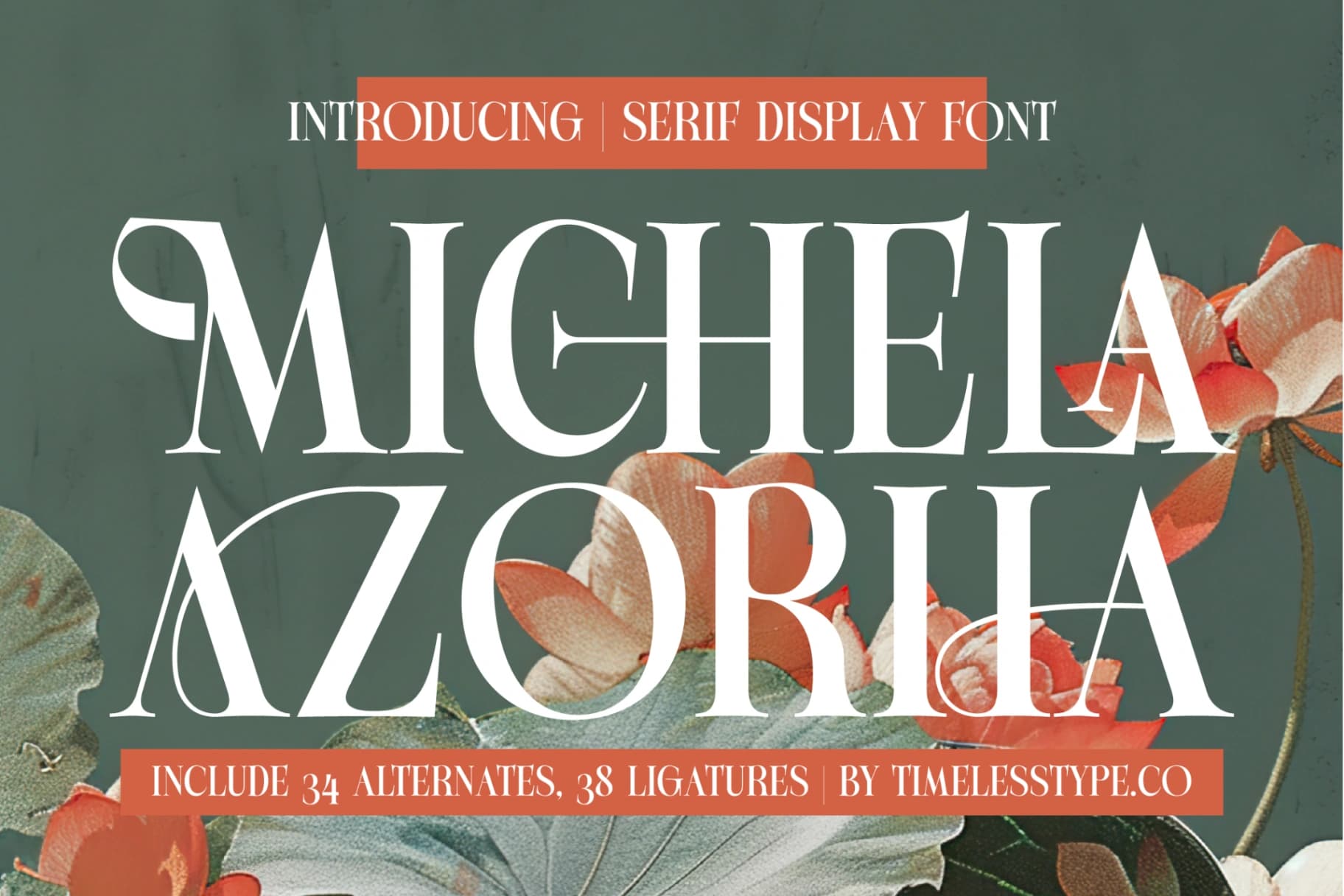 Preview 1 for Michela Azorha - Serif Display Font