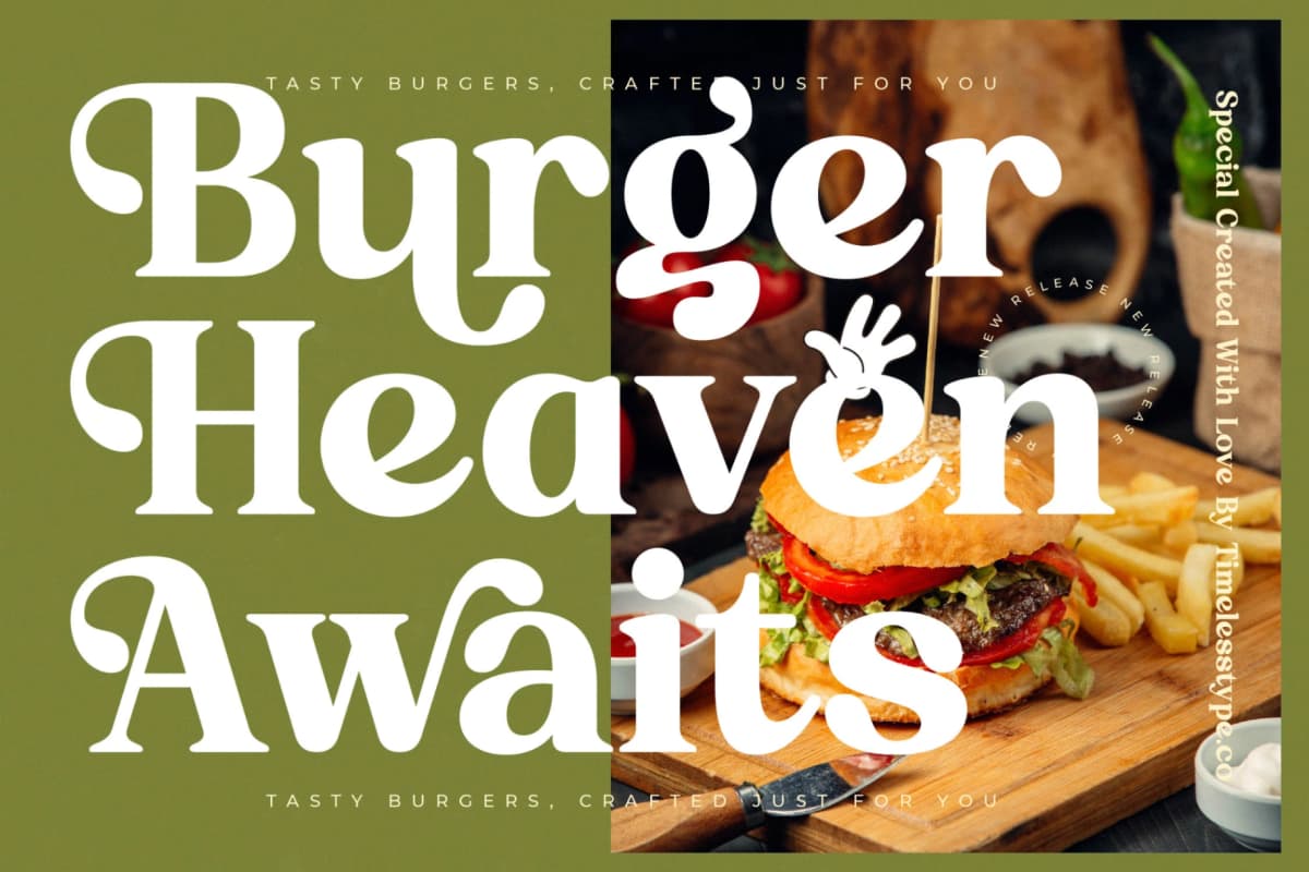 Sunday Ridges - Modern Retro Serif Font font preview 3