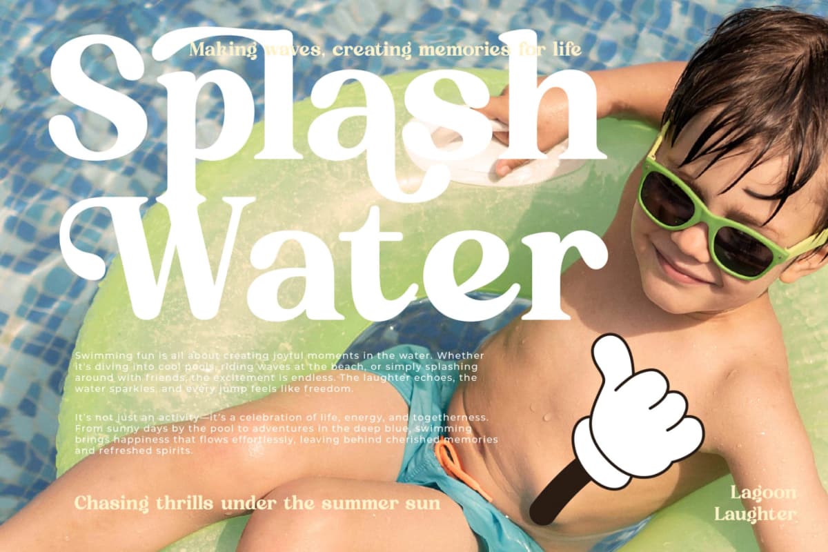 Sunday Ridges - Modern Retro Serif Font font preview 14