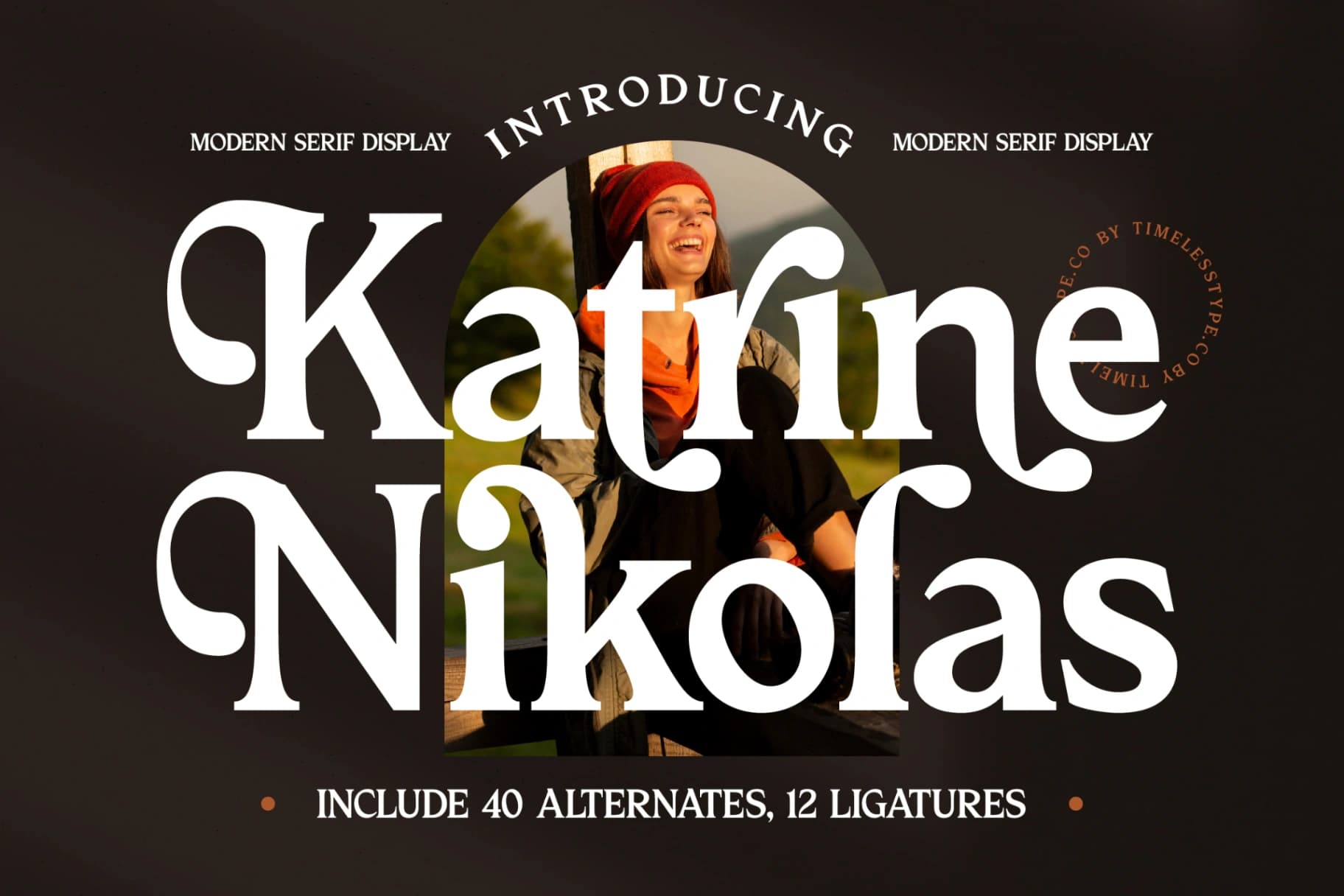 Preview 1 for Katrine Nikolas - Modern Serif Display