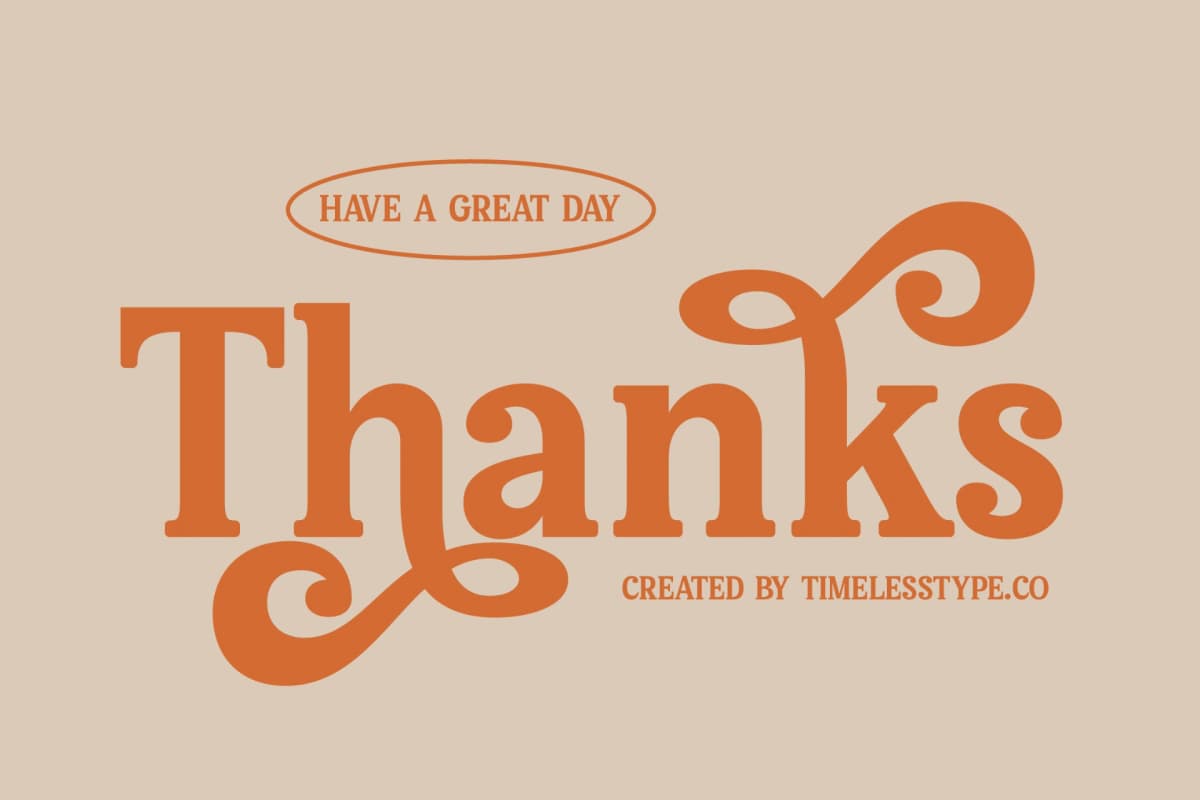 Bellati Nortils - Groovy Serif Font font preview 20