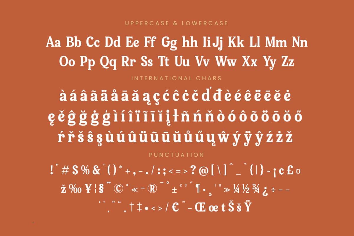 Bellati Nortils - Groovy Serif Font font preview 19