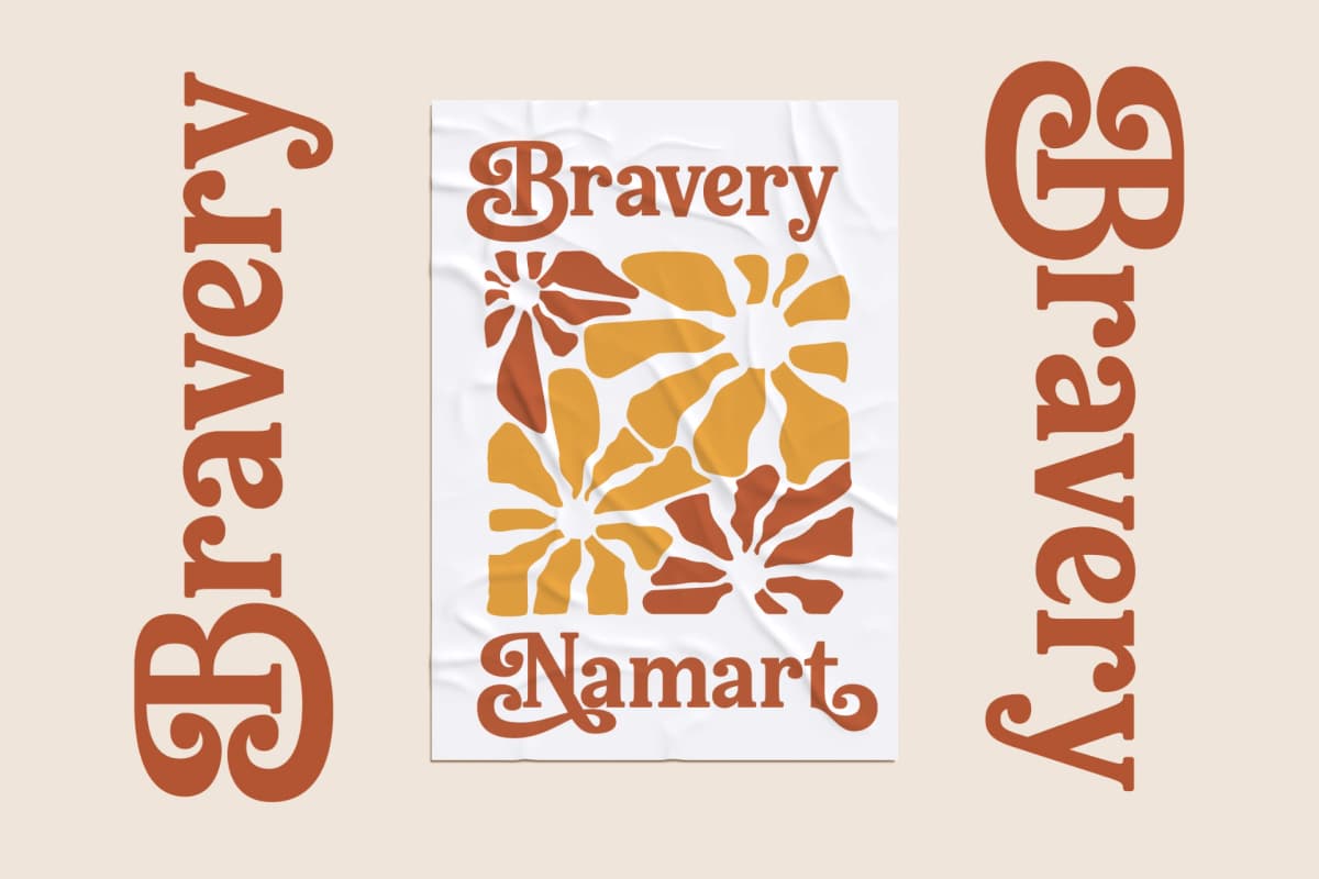 Bellati Nortils - Groovy Serif Font font preview 13