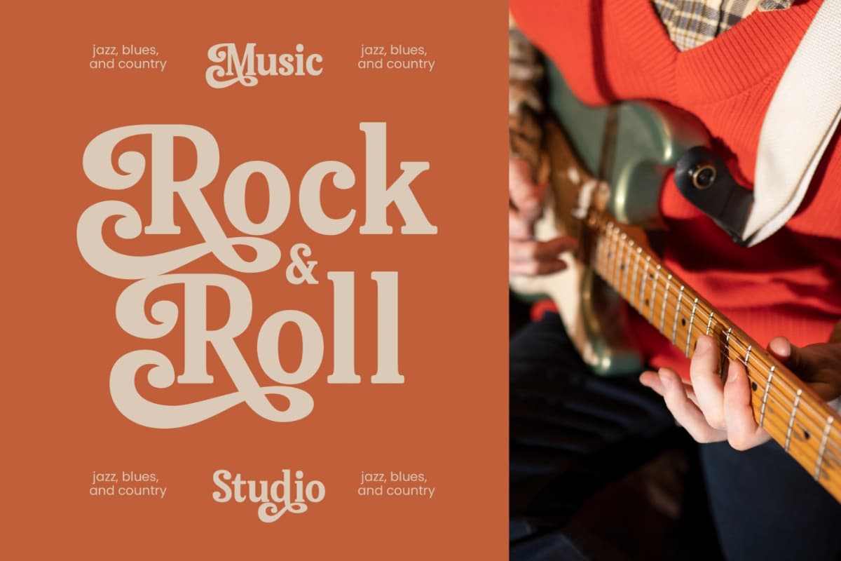 Bellati Nortils - Groovy Serif Font font preview 12