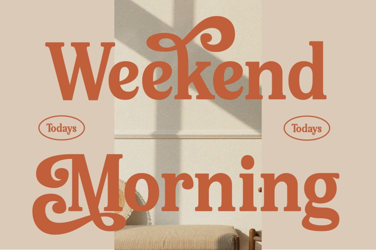 Bellati Nortils - Groovy Serif Font font preview 7