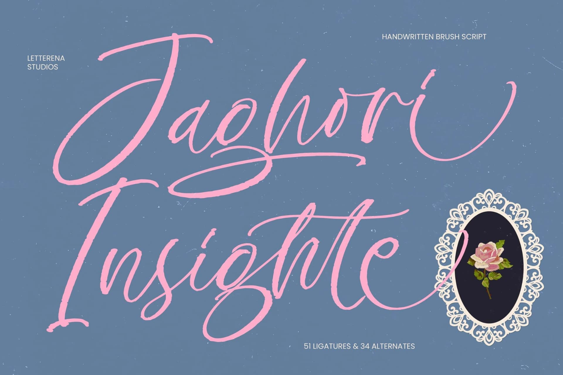 Preview of Jaghori Insighte - Handwritten Brush Script font